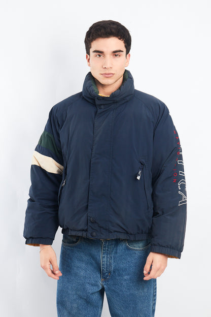 1990 Vintage Nautica Down Puffer Jacket (S/M)