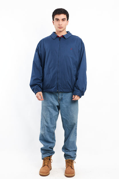 2000 Nautica Royal Blue Harrington Jacket (L/XL)