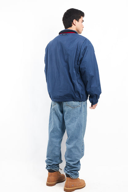 2000 Nautica Royal Blue Harrington Jacket (L/XL)