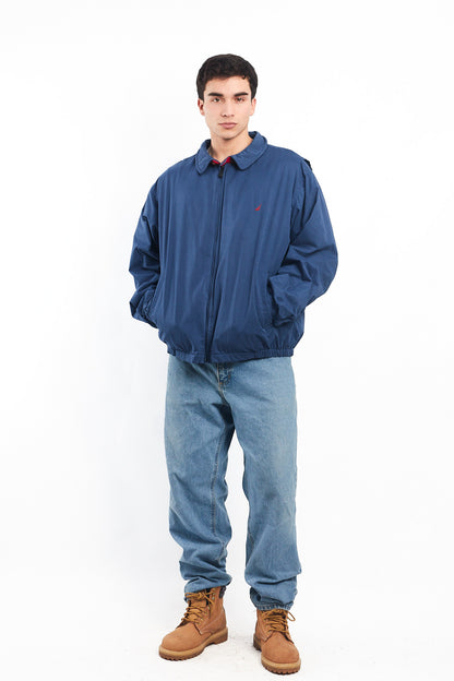 2000 Nautica Royal Blue Harrington Jacket (L/XL)