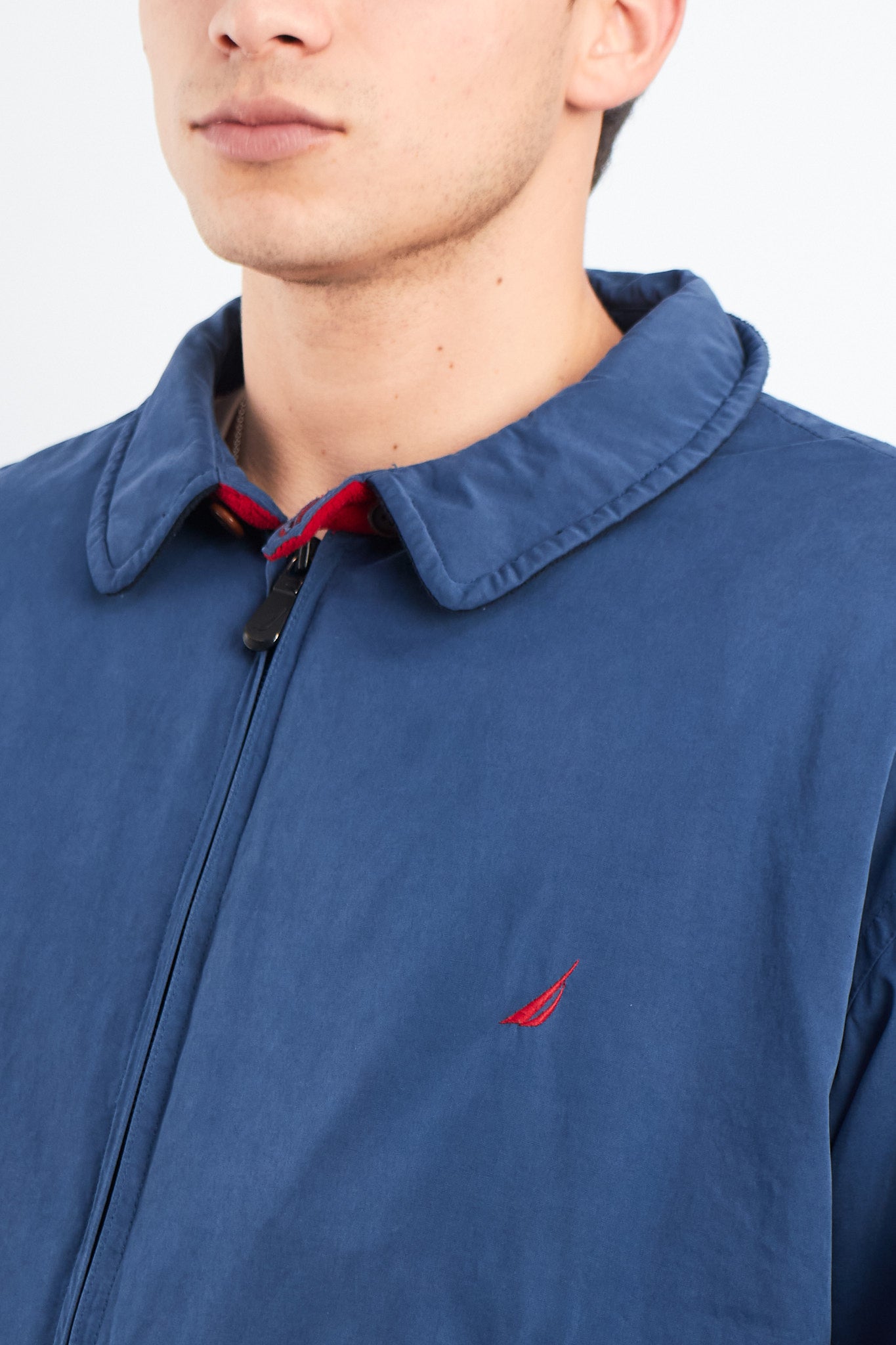 2000 Nautica Royal Blue Harrington Jacket (L/XL)