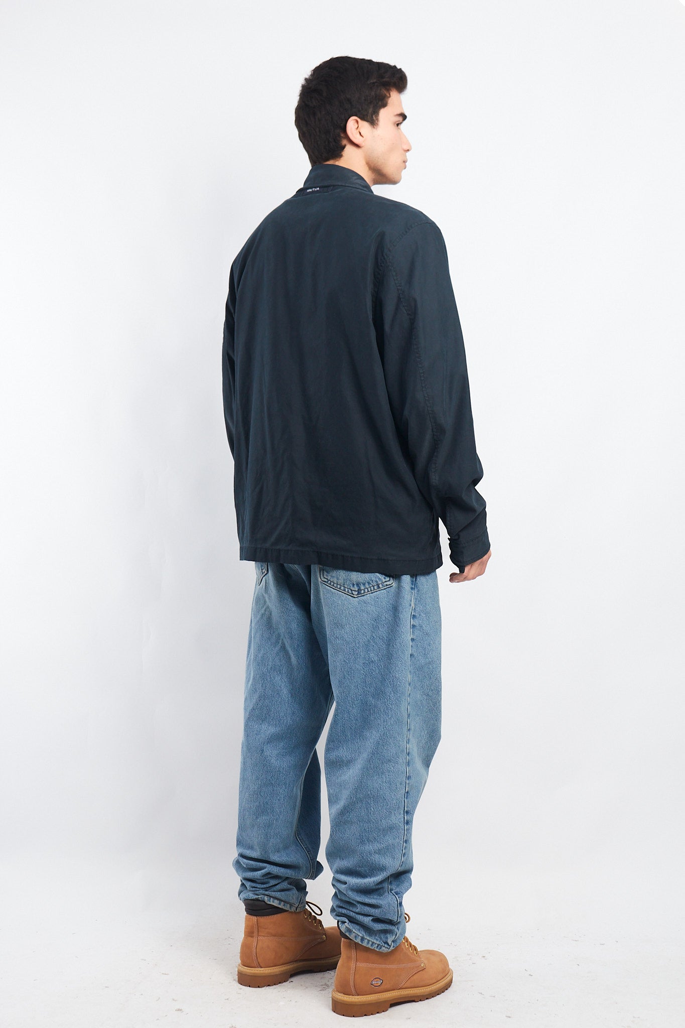 2000 Nautica Navy Harrington Jacket (L/XL)