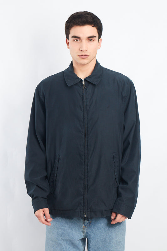 2000 Nautica Navy Harrington Jacket (L/XL)