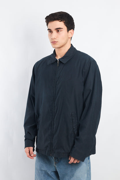 2000 Nautica Navy Harrington Jacket (L/XL)