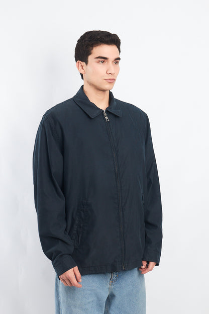 2000 Nautica Navy Harrington Jacket (L/XL)