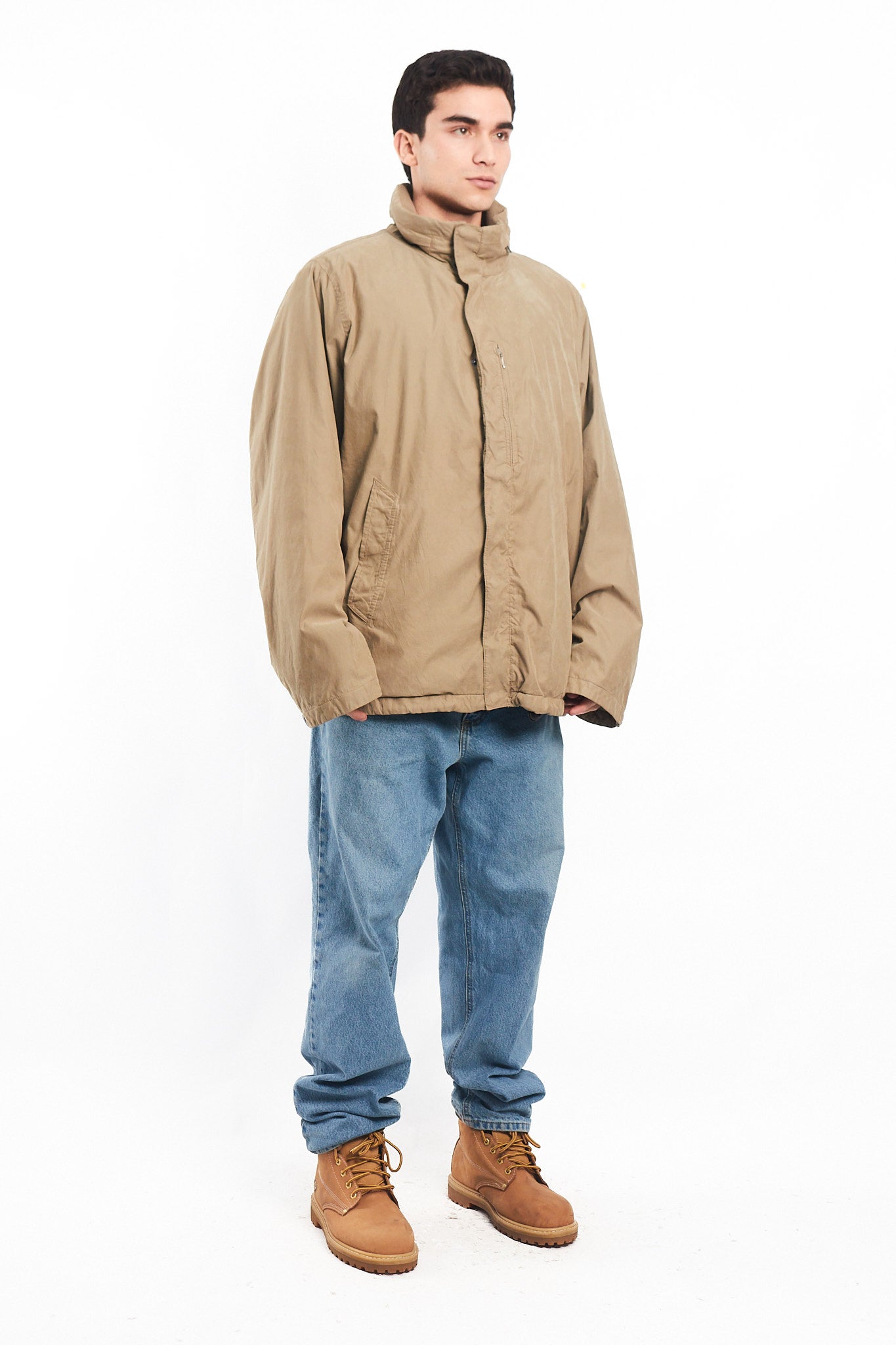 2000  Nautica Vintage Camel Coat (XL/XXL)
