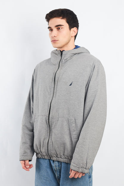 2000 Nautica Reversible Hooded Jacket/ Windbreaker (M/L)