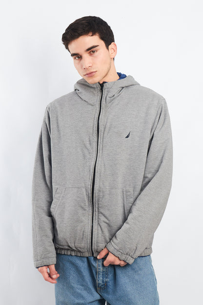 2000 Nautica Reversible Hooded Jacket/ Windbreaker (M/L)