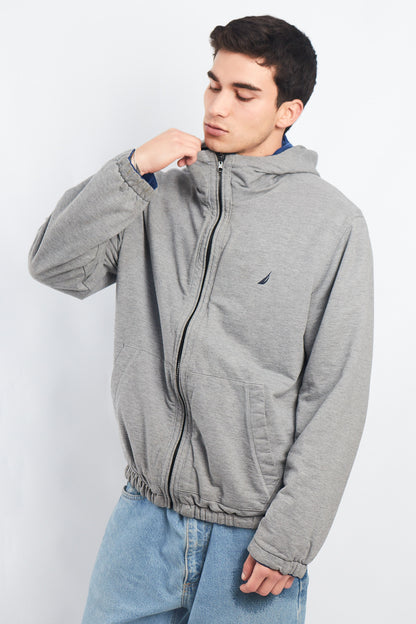 2000 Nautica Reversible Hooded Jacket/ Windbreaker (M/L)