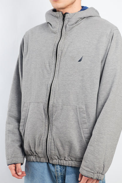 2000 Nautica Reversible Hooded Jacket/ Windbreaker (M/L)