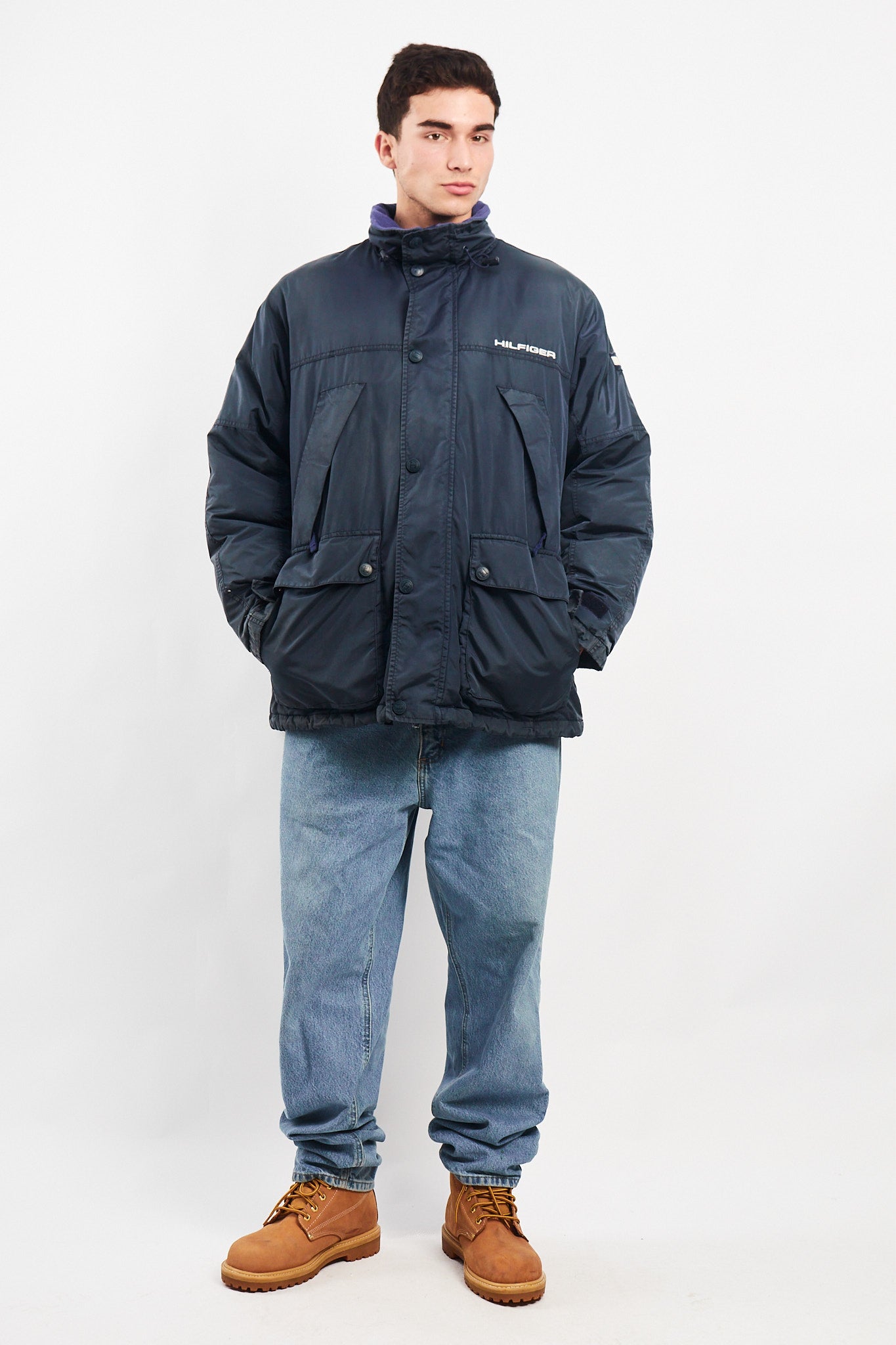 1990 Vintage Tommy Hilfiger Down Puffer Parka Jacket (M/L)