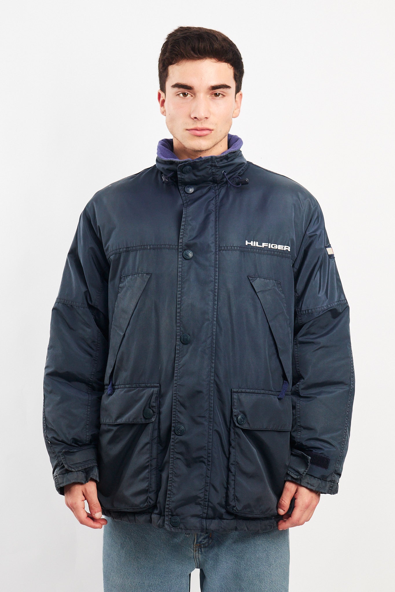 1990 Vintage Tommy Hilfiger Down Puffer Parka Jacket (M/L)