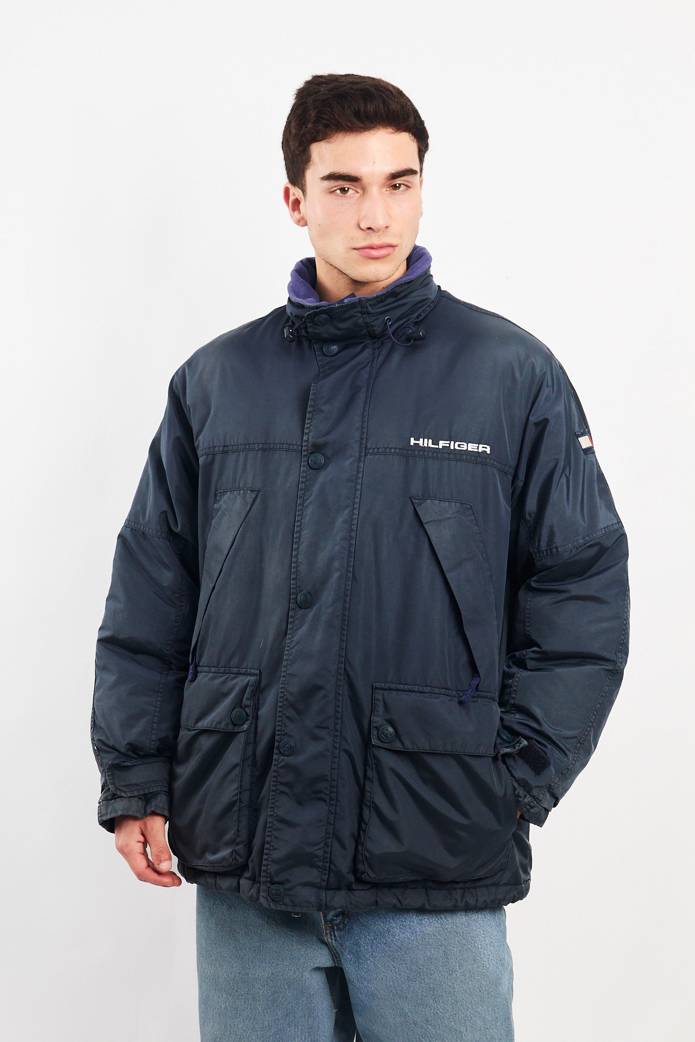 1990 Vintage Tommy Hilfiger Down Puffer Parka Jacket (M/L)