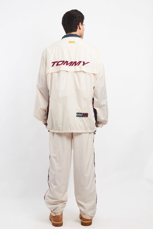 1990 Tommy Athletics Tracksuit (Jacket + Pant) (L/XL)