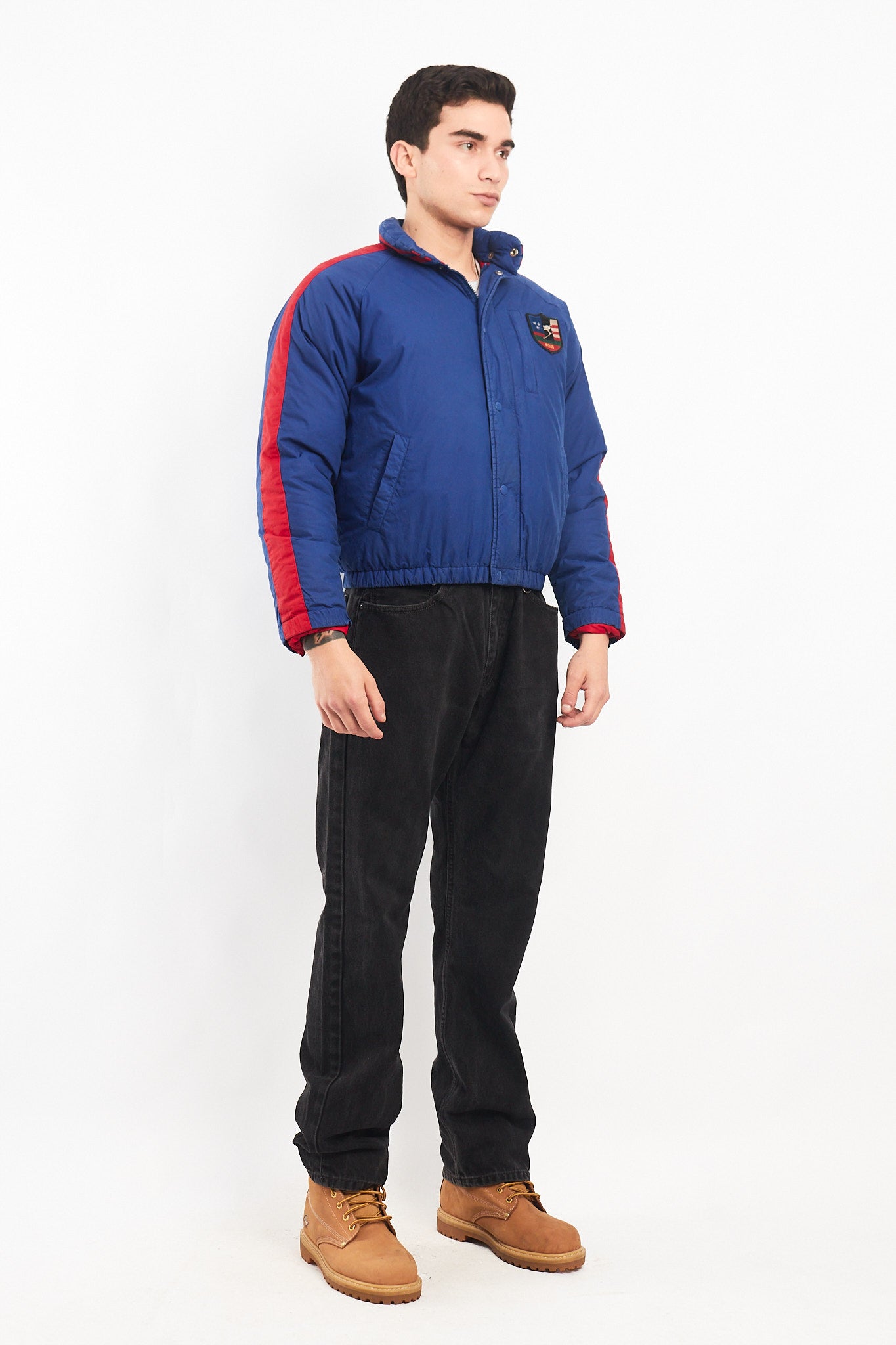 1992 Polo Ralph Lauren Suicide Ski Down Puffer Jacket (S/M)