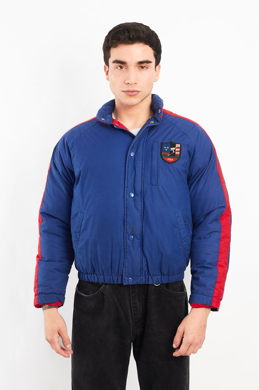 1992 Polo Ralph Lauren Suicide Ski Down Puffer Jacket (S/M)