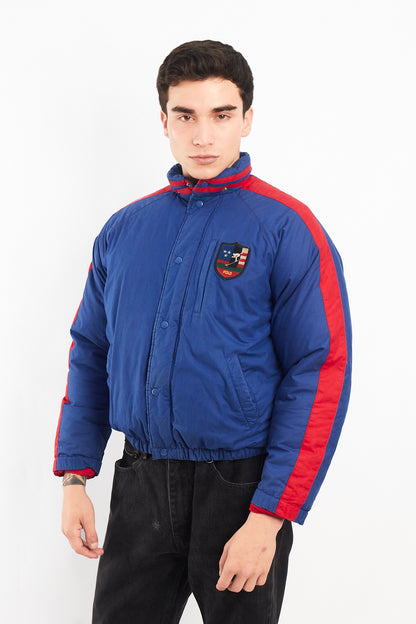 1992 Polo Ralph Lauren Suicide Ski Down Puffer Jacket (S/M)