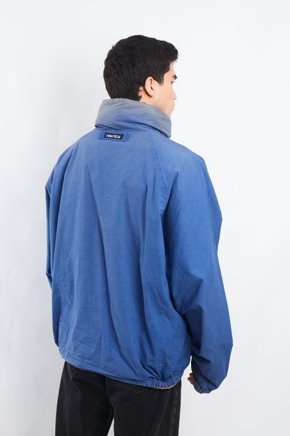 1990 Nautica Reversible Colorblock Jacket (XL)