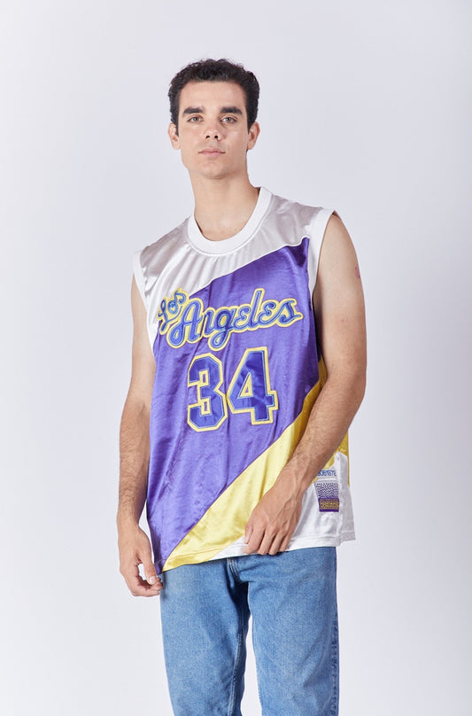 90"s Delf NBA Los Angeles Lakers Satin Tanktop (L/XL)