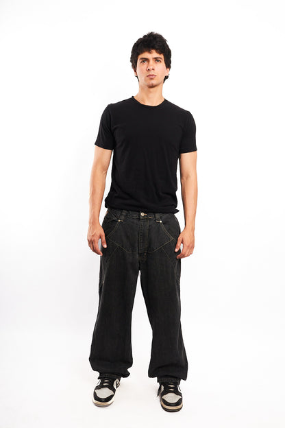 2000 Vintage Gear Seven Embroidered Baggy Jean (34)