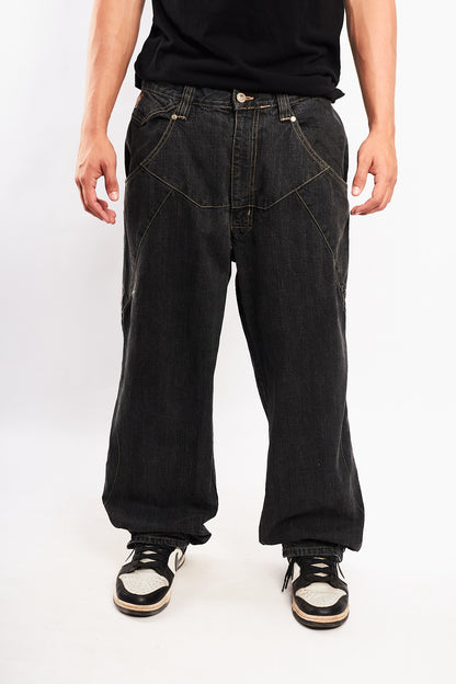 2000 Vintage Gear Seven Embroidered Baggy Jean (34)