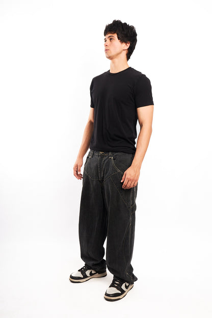2000 Vintage Gear Seven Embroidered Baggy Jean (34)