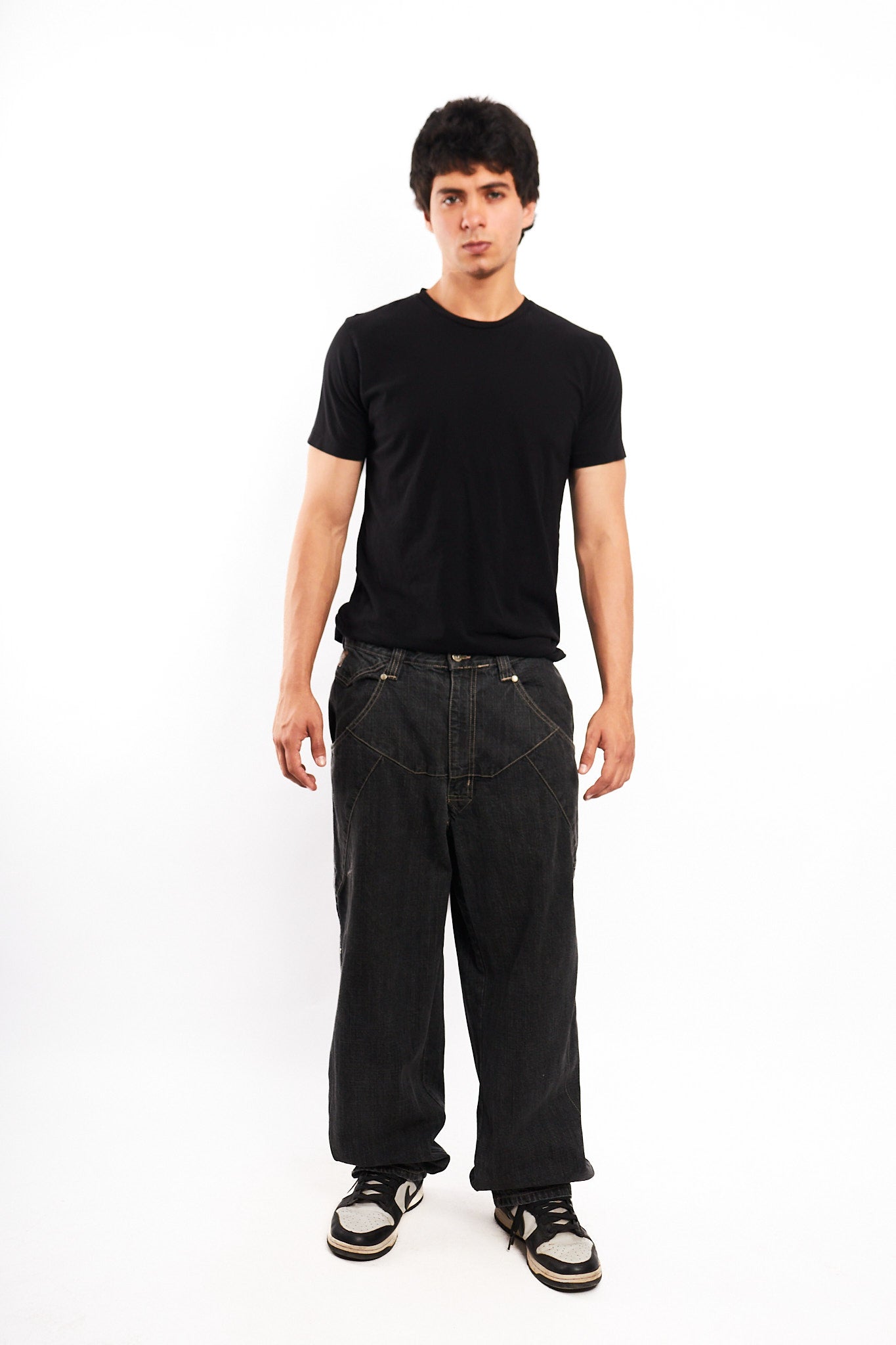 2000 Vintage Gear Seven Embroidered Baggy Jean (34)