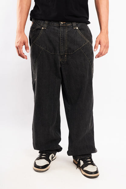 2000 Vintage Gear Seven Embroidered Baggy Jean (34)