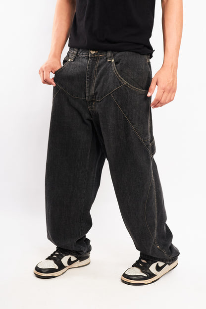 2000 Vintage Gear Seven Embroidered Baggy Jean (34)