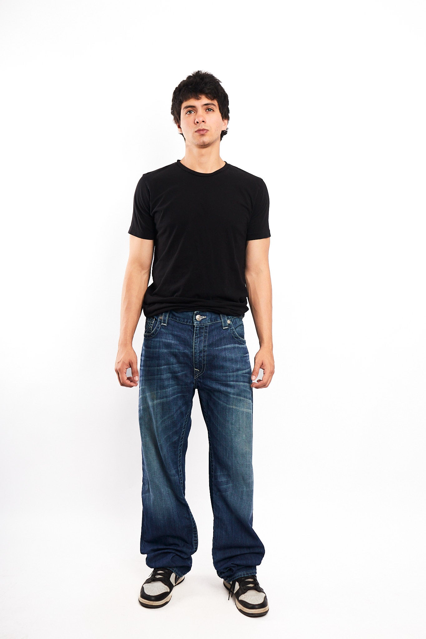 Y2K Vintage True Religion Distressed Blue Jean (34/36)