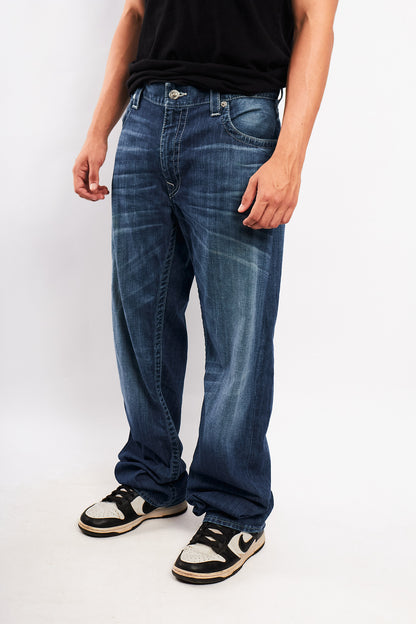 Y2K Vintage True Religion Distressed Blue Jean (34/36)