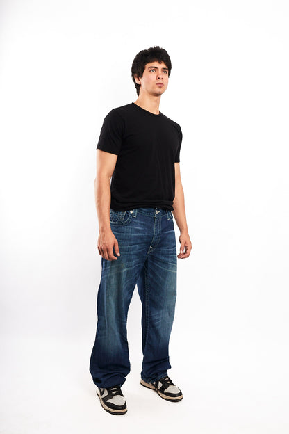 Y2K Vintage True Religion Distressed Blue Jean (34/36)
