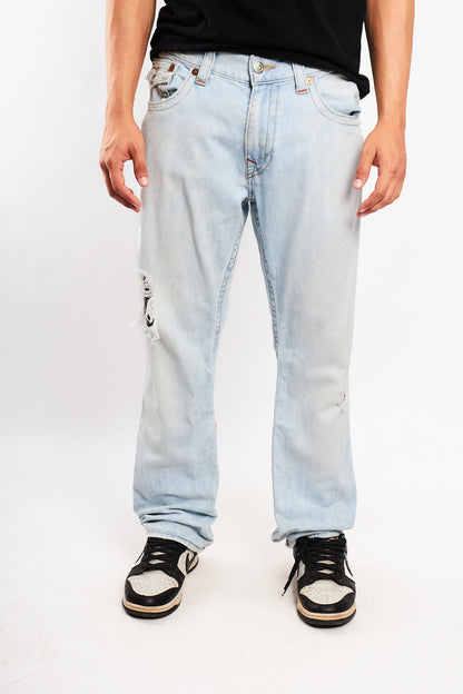 Vintage True Religion Light Sky Washed Straight Jean (34)