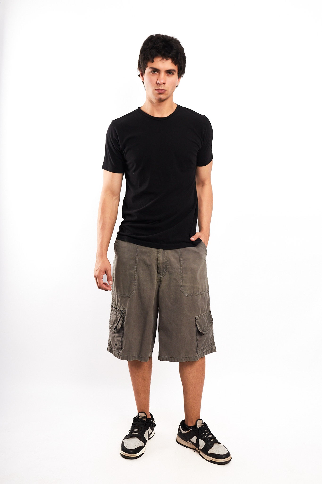 Y2K Vintage JNCO Cargo Short (32)