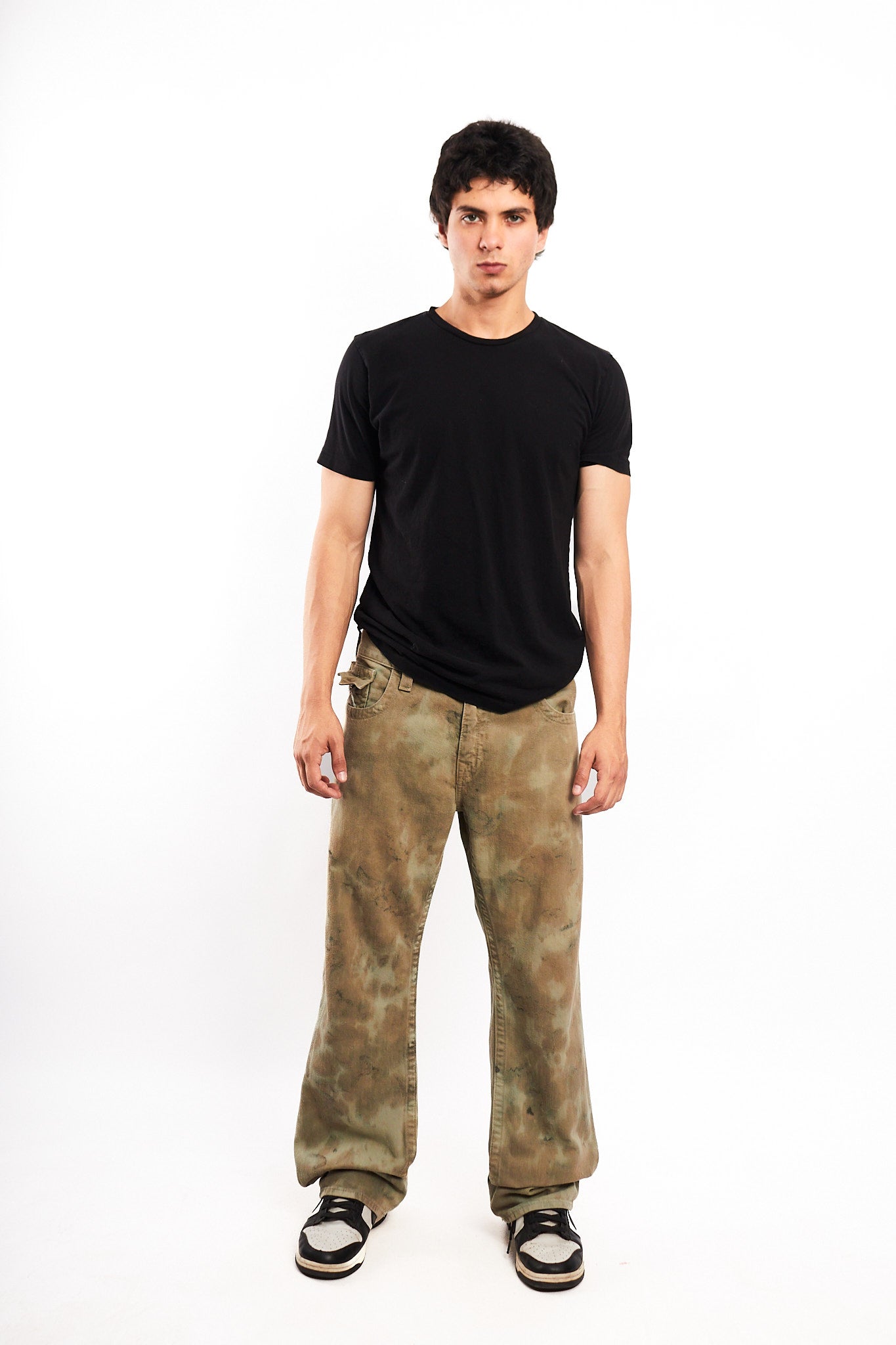 Y2K Vintage True Religion Ricky Acid Wash Camo Jean (34)