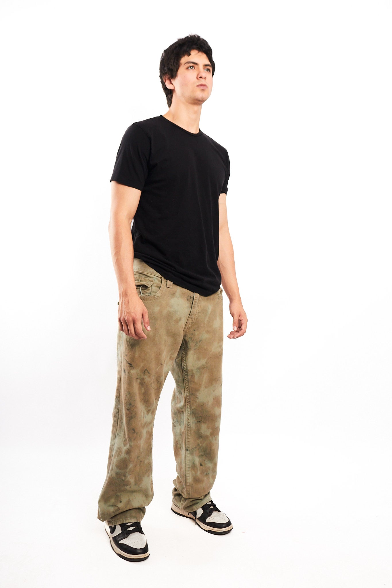 Y2K Vintage True Religion Ricky Acid Wash Camo Jean (34)