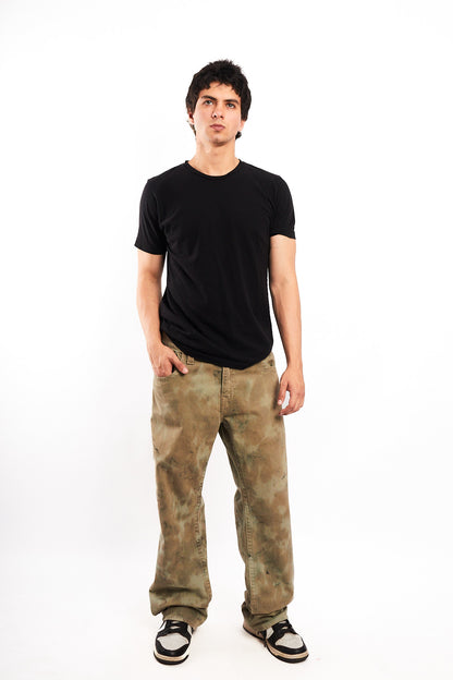 Y2K Vintage True Religion Ricky Acid Wash Camo Jean (34)