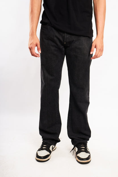 Evisu N° 4128 Leather Inlay and Seagull Pockets Baggy Jean (32)