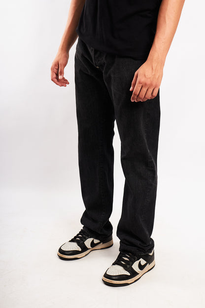 Evisu N° 4128 Leather Inlay and Seagull Pockets Baggy Jean (32)