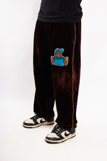 2000 Vintage Southpole B-Boy Velour Tracksuit (L/XL)