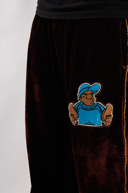 2000 Vintage Southpole B-Boy Velour Tracksuit (L/XL)