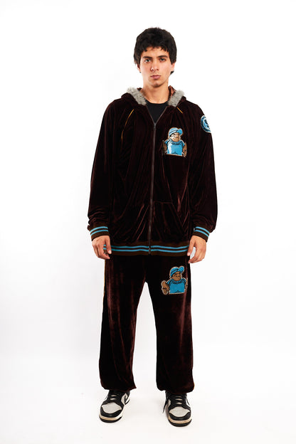 2000 Vintage Southpole B-Boy Velour Tracksuit (L/XL)