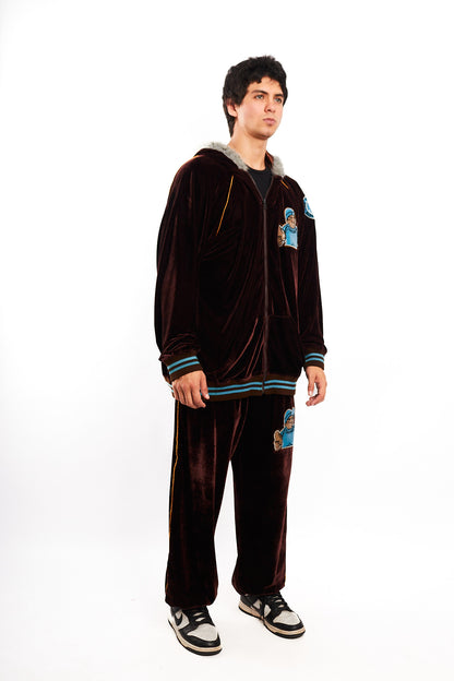 2000 Vintage Southpole B-Boy Velour Tracksuit (L/XL)