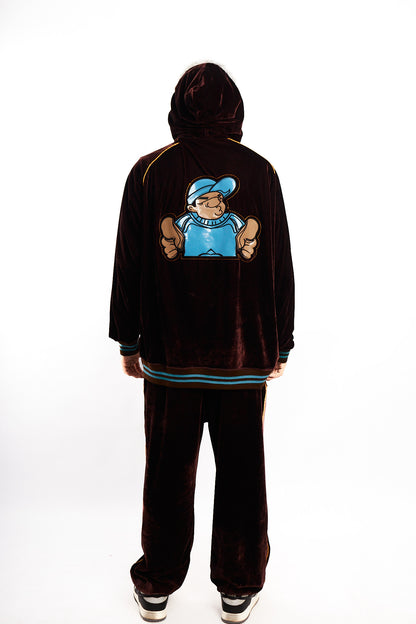 2000 Vintage Southpole B-Boy Velour Tracksuit (L/XL)