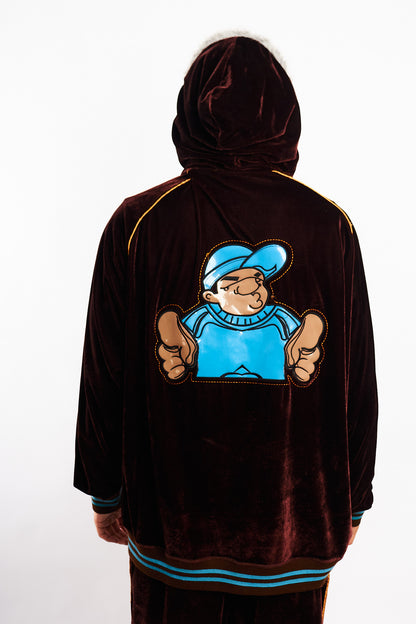 2000 Vintage Southpole B-Boy Velour Tracksuit (L/XL)