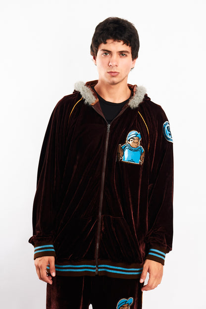 2000 Vintage Southpole B-Boy Velour Tracksuit (L/XL)
