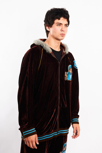2000 Vintage Southpole B-Boy Velour Tracksuit (L/XL)