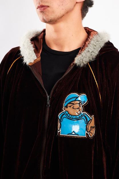 2000 Vintage Southpole B-Boy Velour Tracksuit (L/XL)