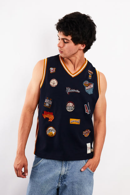 2000 Vintage Platinum Fubu x Harlem Globerotters Jersey (S/M)