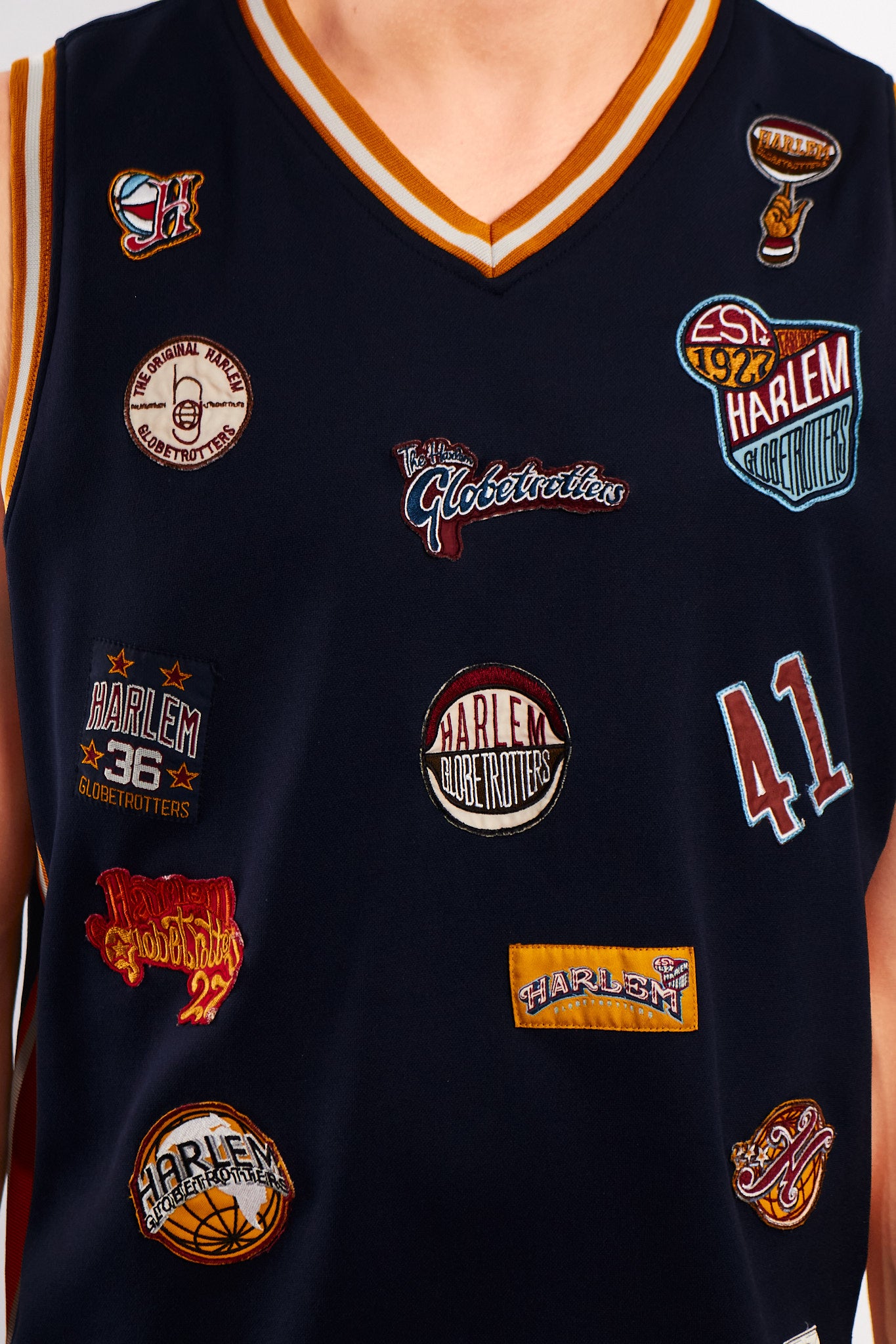 2000 Vintage Platinum Fubu x Harlem Globerotters Jersey (S/M)